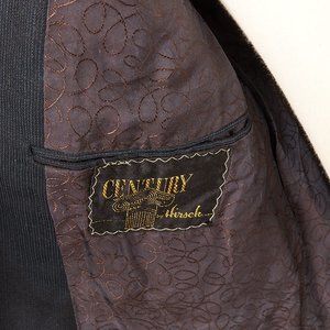 Vintage Hirsch Navy Blue Formal Blazer Suit Coat